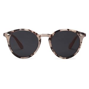 🕶Tortoise Beige Round Polarized Sunglasses for Women Men Classic Vintage